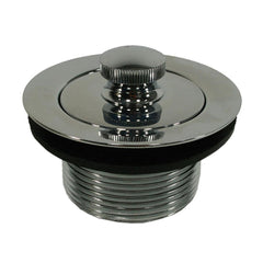 JONES STEPHENS Jones Stephens P35066 Brass Lift & Turn Drain in Polished Chrome