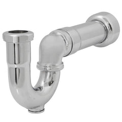 JONES STEPHENS Jones Stephens P38130 1-1/2 in. Brass Sink Trap in Chrome