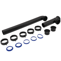JONES STEPHENS Jones Stephens P39008 1 1/2 Black Plastic DC End Outlet Waste
