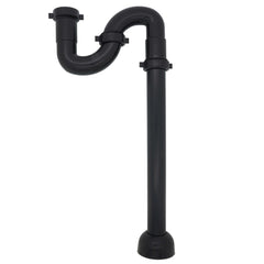 JONES STEPHENS Jones Stephens P39011 1 1/2 Black Plastic S-Trap