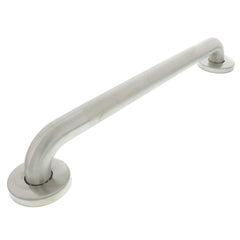 JONES STEPHENS Jones Stephens G12318 1-1/4 x 18 Grab Bar w/ Concealed Snap-On Flange (Peened Finish)
