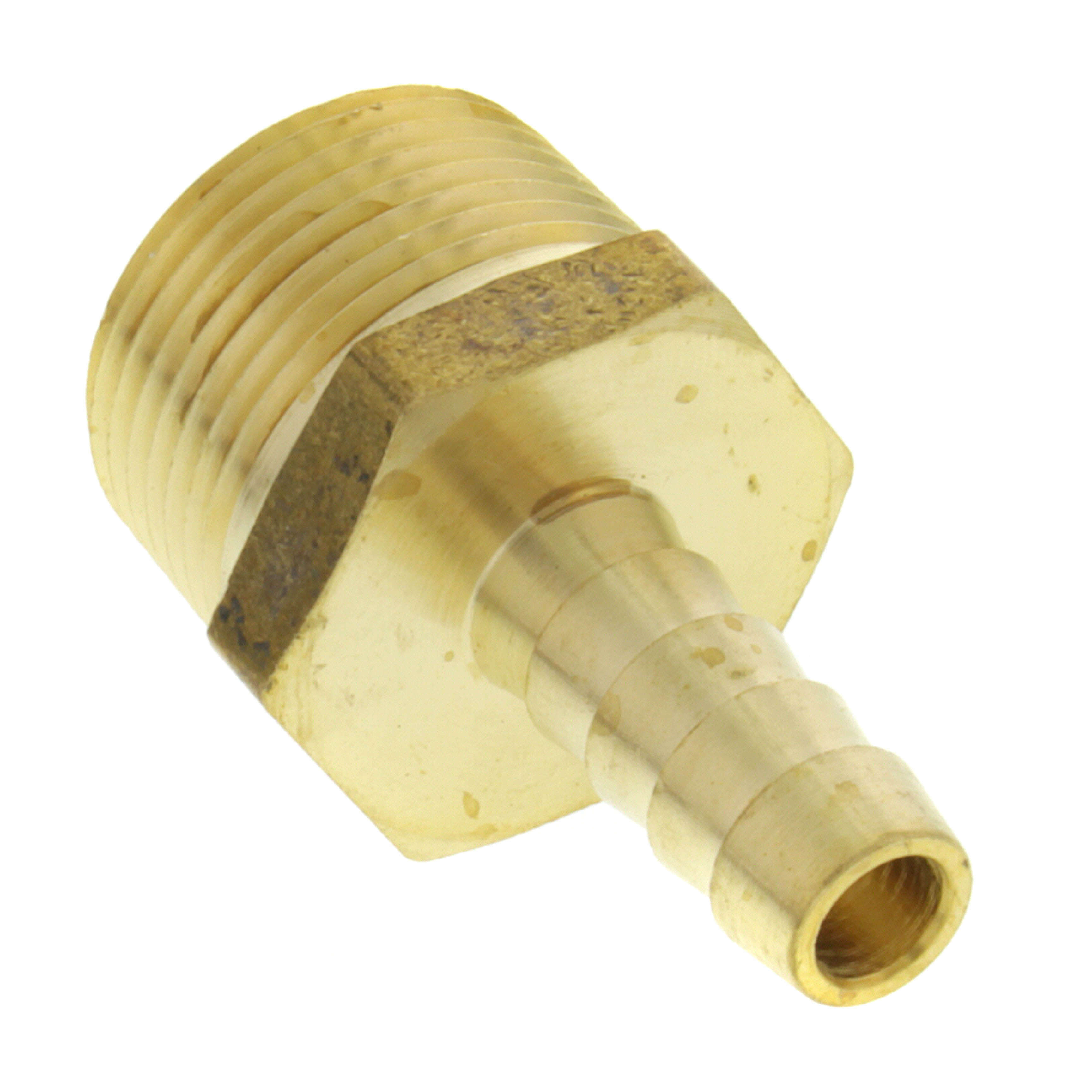JONES STEPHENS Jones Stephens G25612 3/8 x 3/4 in. Hose Barb x MPT Brass Hose Adapter