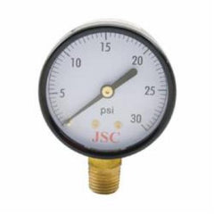JONES STEPHENS Jones Stephens G61030 Pressure Gauge 30 PSI 2-1/2 Inch