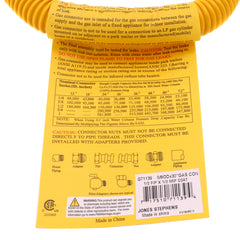 JONES STEPHENS Jones Stephens G71139 5/8 ODX30 Gas Con 1/2 FIP X 1/2 MIP Coat