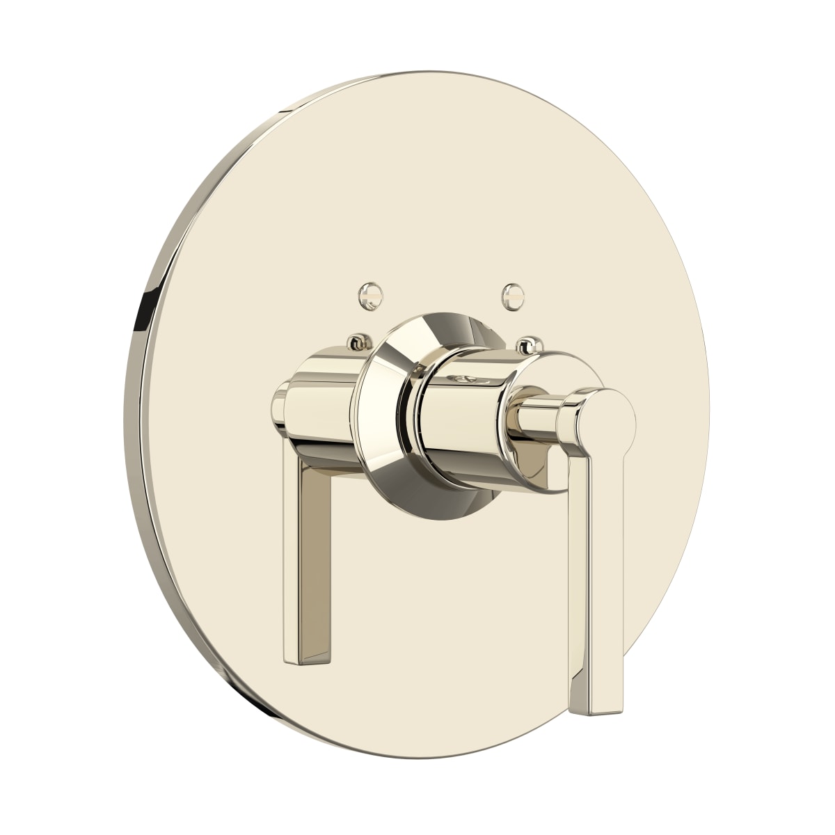 ROHL Rohl A4214LMPN Lombardia Single Handle Thermostatic Valve Trim in Polished Nickel