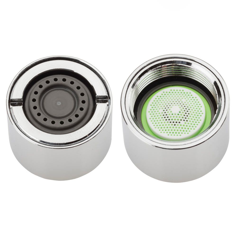 CHICAGO FAUCETS Chicago Faucets E2805-5JKABCP Ecast® 0.5 GPM Vandal Proof Non-Aerating Spray Outlet Polished Chrome