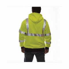 TINGLEY Tingley S88122.XL Job Sight FR Hooded Sweatshirt XL Fluorescent Yellow/Green