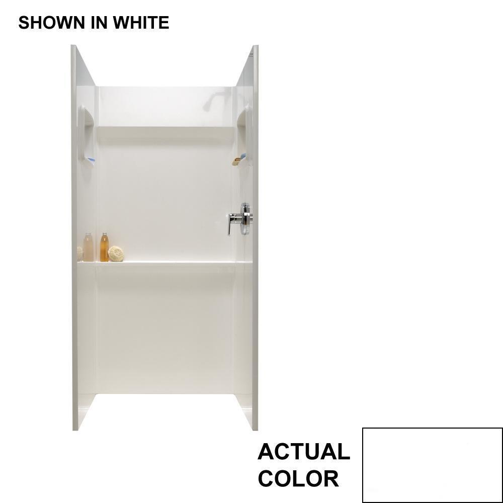 SWAN Swan Corporation SA03636.010 Veritek 36 x 36 in Shower Walls in White