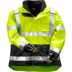 TINGLEY Tingley J24172.XL Jacket with Reflective Tape, Fluorescent Yellow/Green, XL