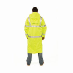 TINGLEY Tingley C24122.LG Coat Green/Hi-Viz Fluorescent Yellow 12 mil Polyurethane on 300D Polyester