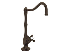 ROHL ROHL A1435XMTCB-2 Perrin & Rowe Country Kitchen Kitchen Column Spout Filter Faucet with Single Cross Handle and 6-13/64 in. Spout Reach