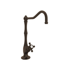 ROHL ROHL A1435XMTCB-2 Perrin & Rowe Country Kitchen Kitchen Column Spout Filter Faucet with Single Cross Handle and 6-13/64 in. Spout Reach