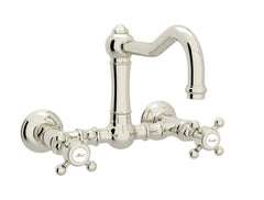 ROHL ROHL A1456XMPN-2 Acqui Two Handle Bridge Kitchen Faucet in Polished Nickel