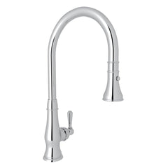 ROHL Rohl A3420LMAPC-2 Patrizia Single Handle Pull Down Kitchen Faucet in Polished Chrome