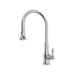 ROHL Rohl A3420LMAPC-2 Patrizia Single Handle Pull Down Kitchen Faucet in Polished Chrome