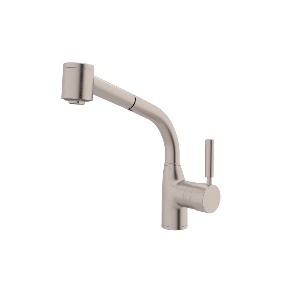 ROHL Rohl R7923STN Lux Pull-Out Kitchen Faucet in Satin Nickel