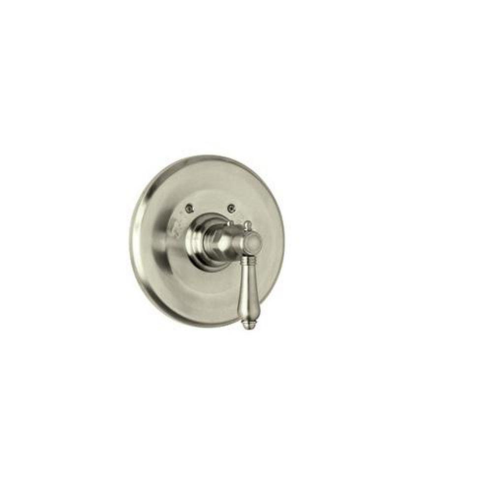 ROHL Rohl A4914LMSTN Country Bath Single Handle Thermostatic Valve Trim in Satin Nickel