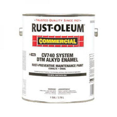 RUST-OLEUM Rust-Oleum 255614 CV740 System 100 VOC DTM Alkyd Enamel White 1 gal