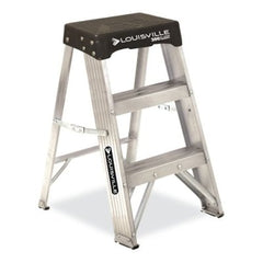 LOUISVILLE LADDER Louisville Ladder AS3002 2FT Aluminum Step Stool Type IA 300LB AS3002