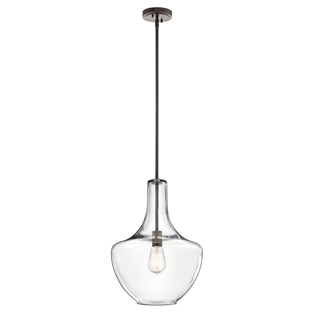 KICHLER Kichler 42046OZ The Everly Pendant Power 120 VAC