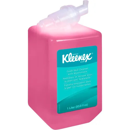 KIMBERLY-CLARK Kimberly-Clark 91552 Kleenex Foam Skin Cleanser W/ Moisturizers Light Floral 1000 ml Cassette 6/Case