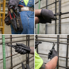 KLEIN TOOLS Klein Tools M200ST Comfort Grip Kit for Slim-Head Ironworker's Pliers, 2-Pack
