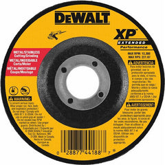 DEWALT DeWalt DW8825 Type 27 Depressed Center Wheel - 7 in Diameter x 1/8 in Thickness x 5/8-11 Replacement MPN