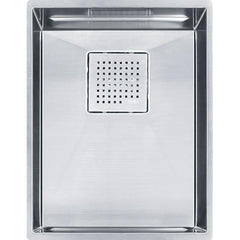 FRANKE Franke PKX11013 Peak 14-9/16 x 17-3/4 in. No Hole Stainless Steel Single Bowl Undermount Kitchen Sink