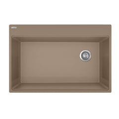 FRANKE Franke MAG61031OW-OYS Maris 33 x 22 in. Granite 1 Bowl Drop-in Kitchen Sink in Oyster