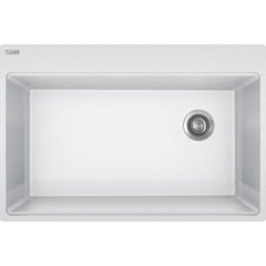 FRANKE Franke MAG61031OW-PWT Maris 33 x 22 in. Granite Single Bowl Kitchen Sink in Polar White