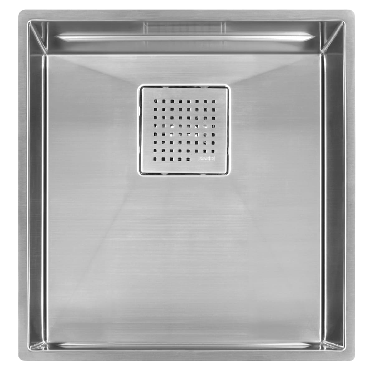 FRANKE Franke PKX11016 Peak 17-in. x 18-in. 16 Gauge Stainless Steel Undermount Single Bowl Kitchen Sink