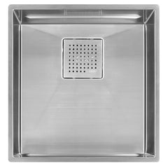 FRANKE Franke PKX11016 Peak 17-in. x 18-in. 16 Gauge Stainless Steel Undermount Single Bowl Kitchen Sink