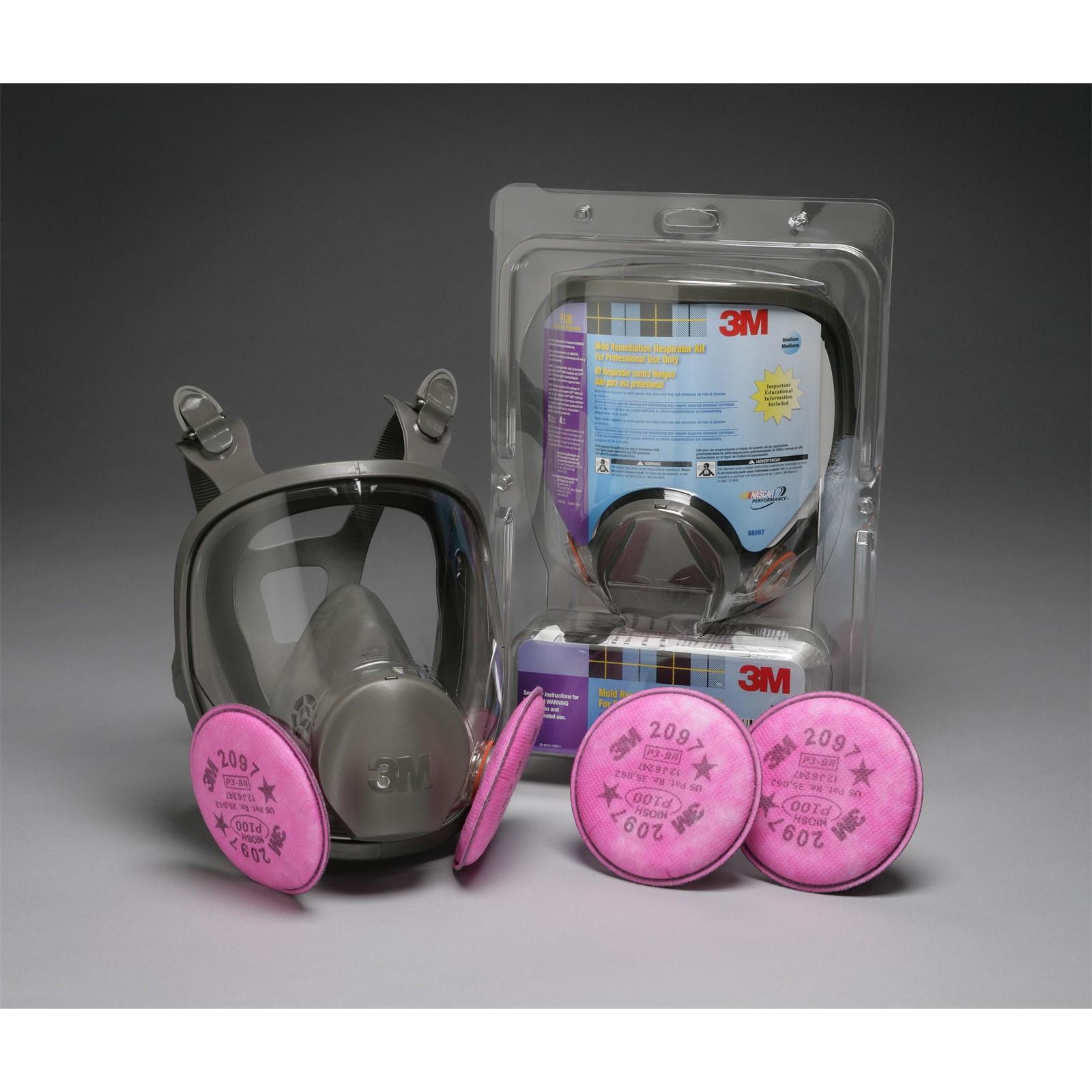 3M 3M 7000144916 Mold Remediation Respirator Kit 68097 M