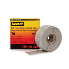 3M 3M 7000006225 Scotch® 70 Self-Fusing Silicone Rubber Electrical Tape 30 ft