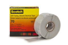 3M 3M 7000006225 Scotch® 70 Self-Fusing Silicone Rubber Electrical Tape 30 ft