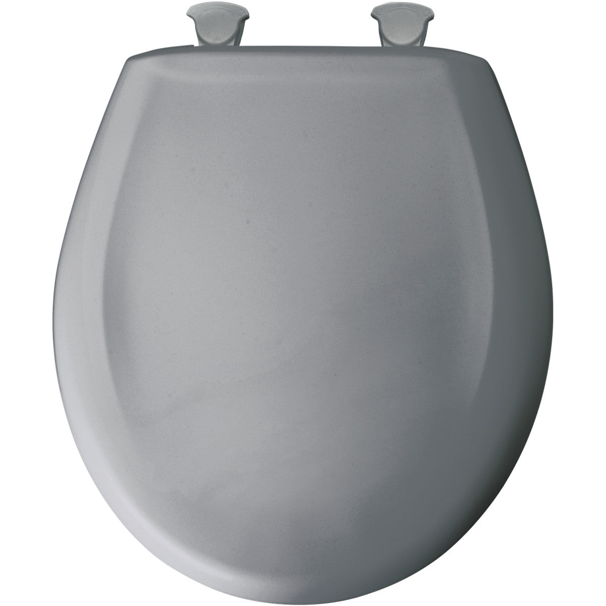 BEMIS Bemis 200SLOWT032 Round Closed Front Toilet Seat with Cover in Country Grey