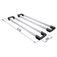 BLANCO Blanco 235906 Quatrus Ergon Sink Rails - Set of 2