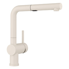 BLANCO Blanco 526963 Linus Low Arc Pull-Out Dual-Spray Kitchen Faucet - Soft White