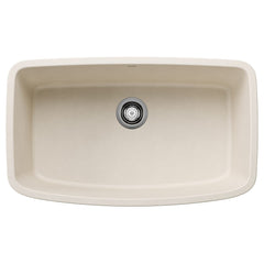 BLANCO BLANCO 443091 Valea SILGRANIT 32 Super Single Undermount Kitchen Sink - Soft White
