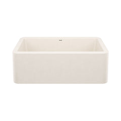 BLANCO Blanco 443076 Ikon SILGRANIT 30 Single Bowl Apron-Front Farmhouse Sink Soft White