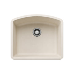 BLANCO BLANCO 443061 Diamond Single Bowl Undermount Kitchen Sink - Soft White