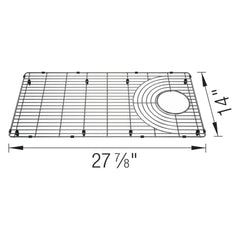 BLANCO Blanco 443345 Stainless Steel Sink Grid For Inteos 33 Workstation Sink