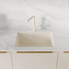 BLANCO BLANCO 527402 Precis SILGRANIT 24 Single Bowl Undermount Kitchen Sink - Soft White