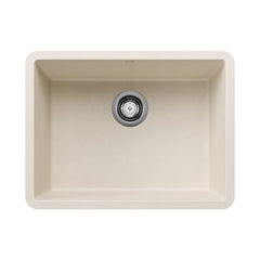 BLANCO BLANCO 527402 Precis SILGRANIT 24 Single Bowl Undermount Kitchen Sink - Soft White