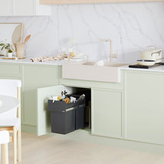 BLANCO BLANCO 527408 Vintera SILGRANIT 30 Single Bowl Apron-Front Farmhouse Sink - Soft White