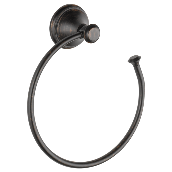 DELTA Delta 79746-RB Cassidy Towel Ring, Venetian Bronze