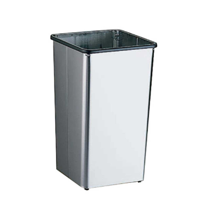 BOBRICK Bobrick B-2280 Floor Standing Open Top Waste Receptacle 21 Gallon Replacement 2280 for Bobrick