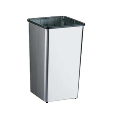BOBRICK Bobrick B-2280 Floor Standing Open Top Waste Receptacle 21 Gallon Replacement 2280 for Bobrick