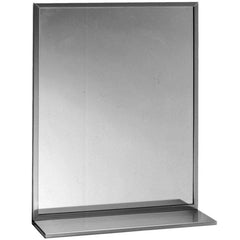 BOBRICK Surface Mounted Mirror with Shelf Replacement 166 1824 for Bobrick
