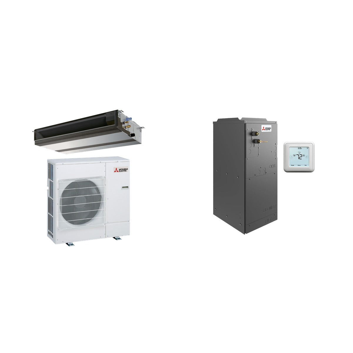 MITSUBISHI ELECTRIC MITSUBISHI ELECTRIC Single-Zone SUZ-AA36NL+SVZ-AP36NL - 33K BTU 15.8 SEER2 Ducted